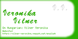 veronika vilner business card